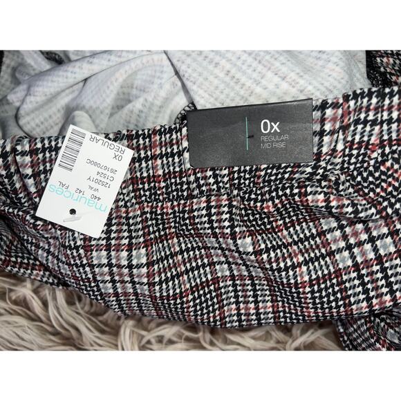 Maurice’s women’s New red & black elastic band jogger style pants - Picture 11 of 11